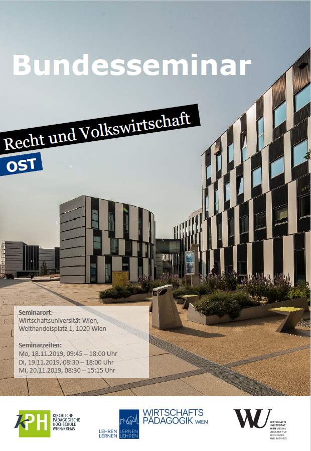 Deckblatt der Seminarbroschüre