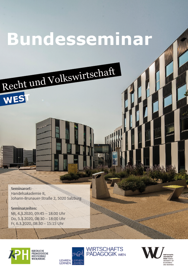 Deckblatt der Seminarbroschüre