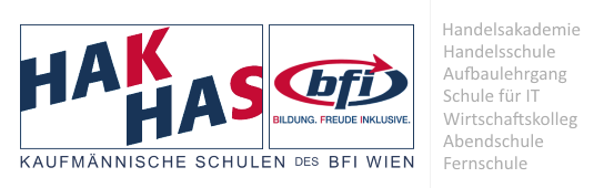 Logo der Kaufmännischen Schulen des BFI Wien